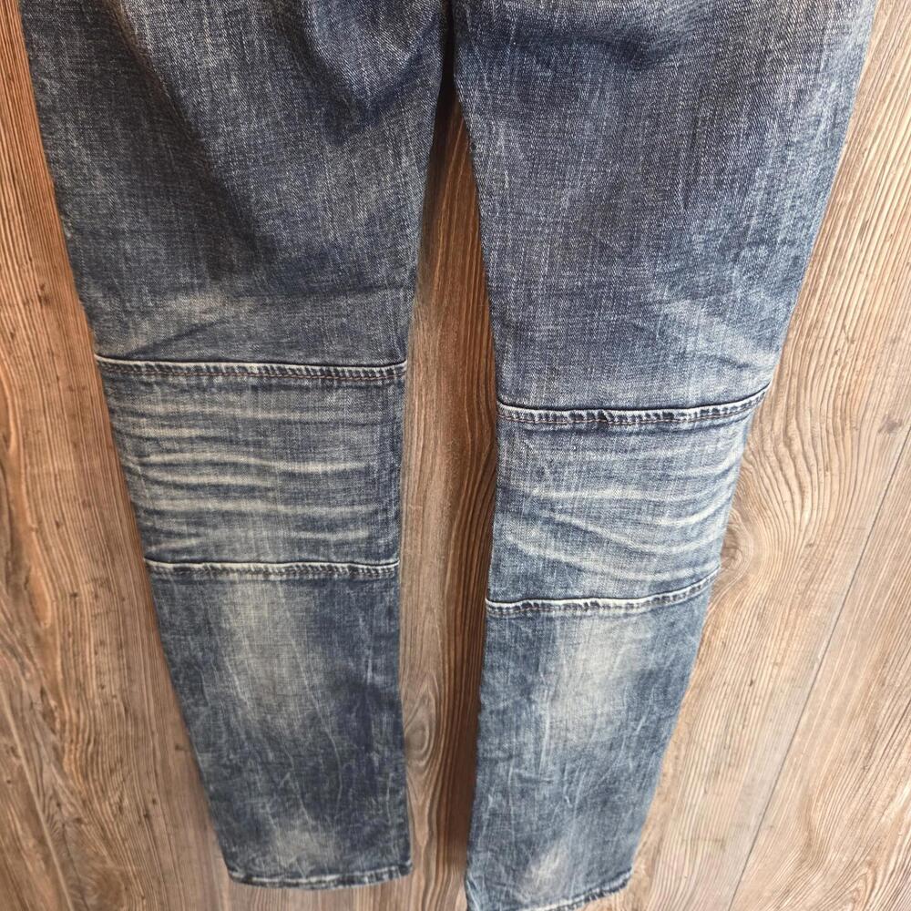 Salvage LA Denim Havoc Slim Skinny Fit Jeans Mens Size 30R Buckle Exclusive Y2K - Picture 6 of 9